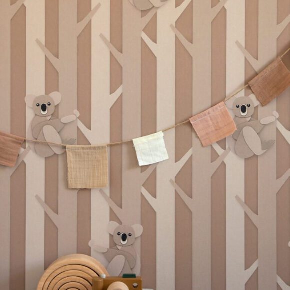 Studio Ditte – Behang Kinderkamer – Koala – Nougat
