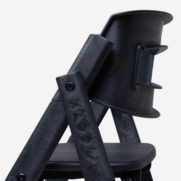 KAOS – Klapp Opvouwbare Kinderstoel – Recycled Plastic – Charcoal Black
