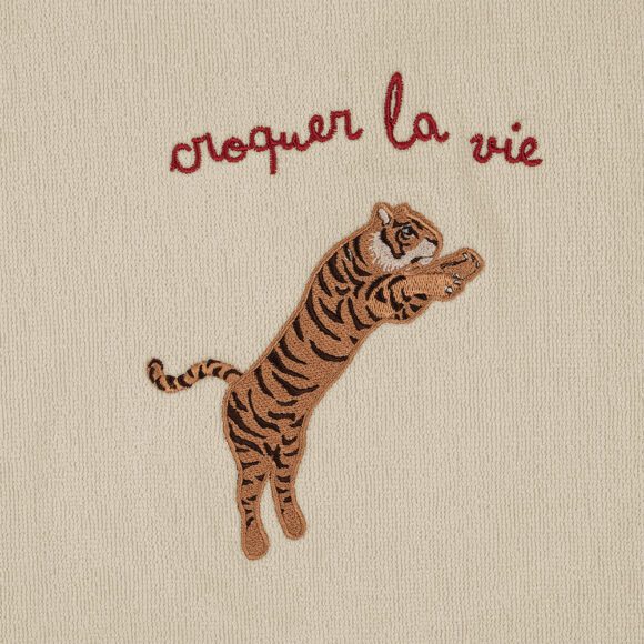 Konges Sløjd – Badstof Badponcho – Tiger – 3-4 Jaar