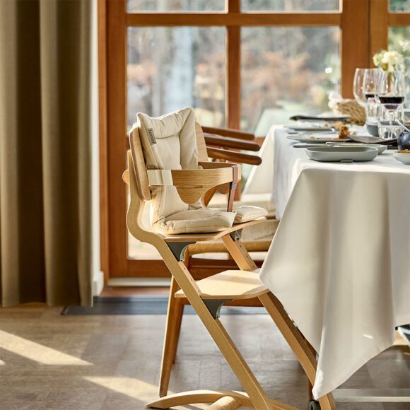 Leander – Kussen voor Leander Kinderstoel – Cappuccino