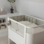 Sebra - Bedbumper 180 cm - Kapok - Mist Green