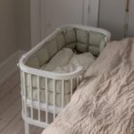 Sebra - Bedbumper 180 cm - Kapok - Mist Green