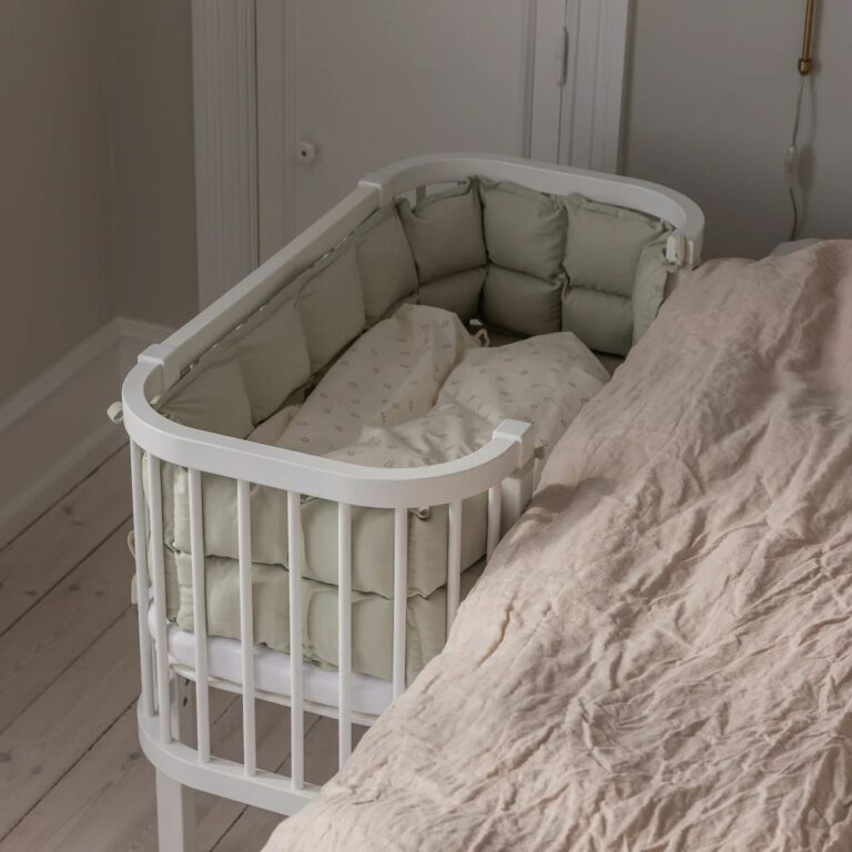 Sebra - Bedbumper 180 cm - Kapok - Mist Green