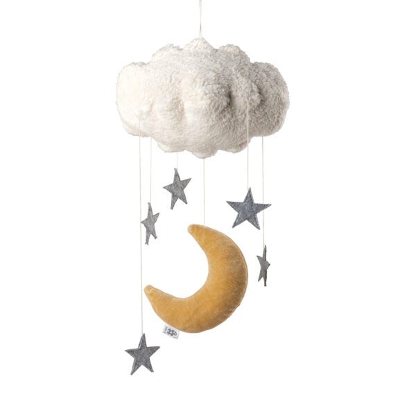 Sebra – Babymobiel – Moon & Stars – Beige