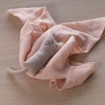 Dear April appleblossom hydrofiele doek en katje