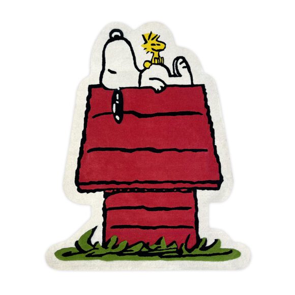 Maison Deux – Wollen Vloerkleed – Peanuts – Snoopy Doghouse – 150 x 180 cm