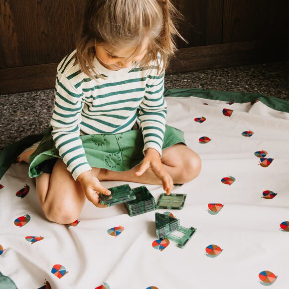 Play&Go – Noomad 2-in-1 Speelkleed & Opbergzak – Snail