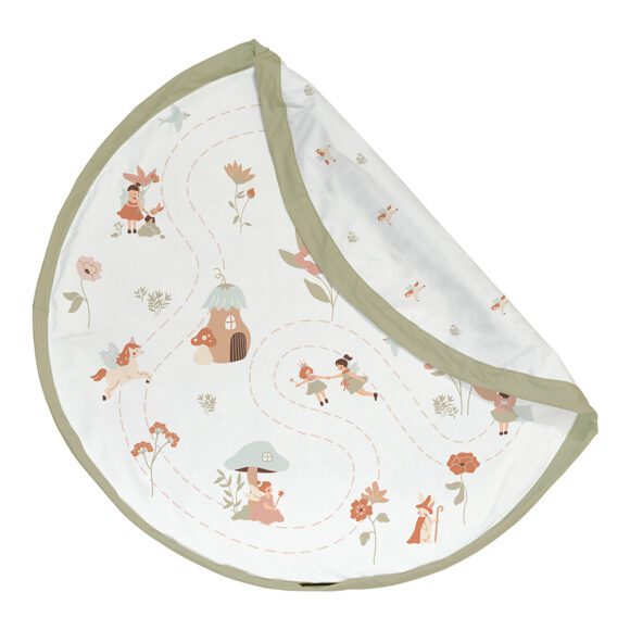 Play&Go – Noomad 2-in-1 Speelkleed & Opbergzak – Fairyworld