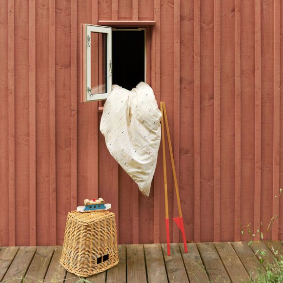 Dear April – Juno Kinderdekbedovertrek + Kussensloop – 100 x 140 cm – Pond Boats