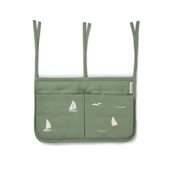 Dear April – Posy Bed Organizer – Sailboats
