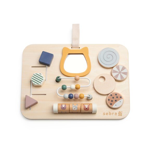 Sebra – Houten Activiteitenbord – Woodland