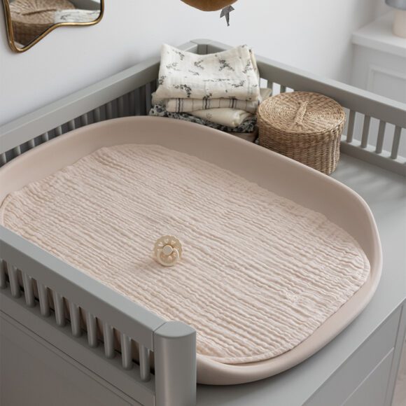 Sebra – Hydrofiele Doeken voor Pusle Pur Aankleedkussen 2-pack – Birchbark Rose