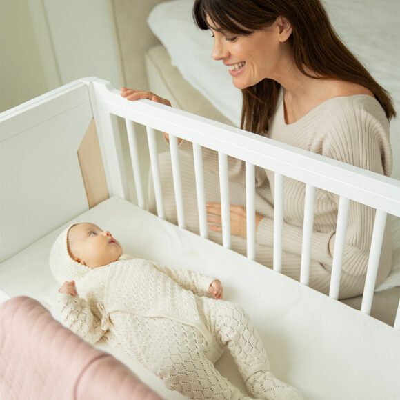 Naolima – MoveMi® Hoeslaken voor Slaapmatras, 2-in-1 Babybed & Box – 50 x 96 cm