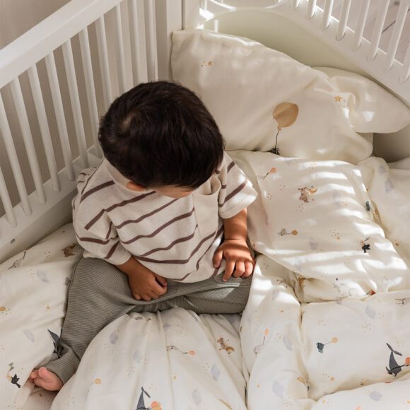 Sebra – Juniordekbedovertrek + Kussensloop – 100 x 140 cm – World of Sebra