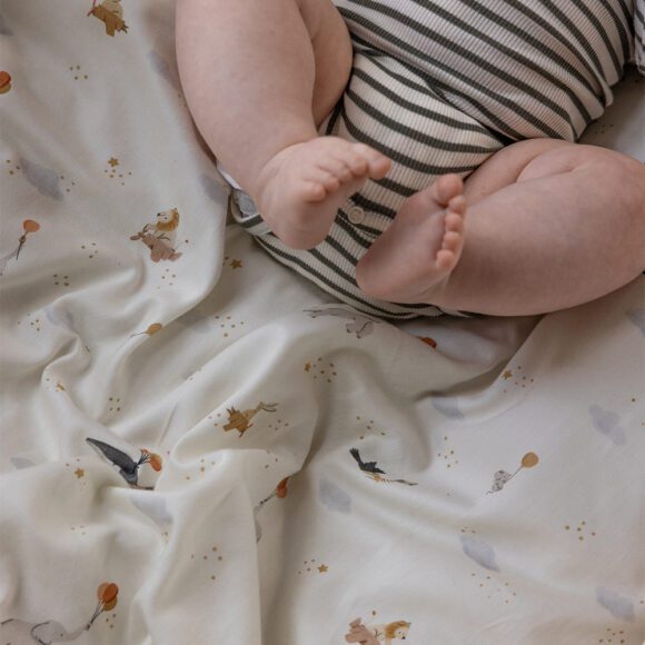 Sebra – Babydekbedovertrek + Kussensloop – 70 x 100 cm – World of Sebra