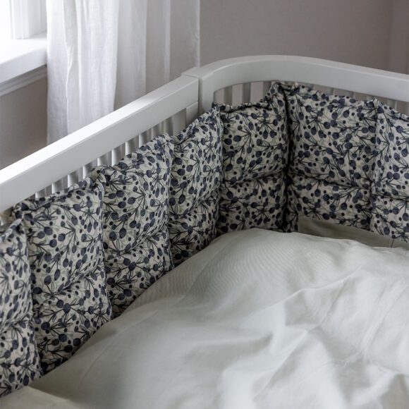 Sebra – Bedbumper 360 cm – Kapok – Blue Olive