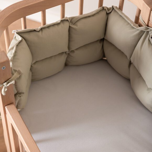 Sebra – 2-in-1 Co-Sleeper / Baby Wieg – Matrasbeschermer – 40 x 85 cm