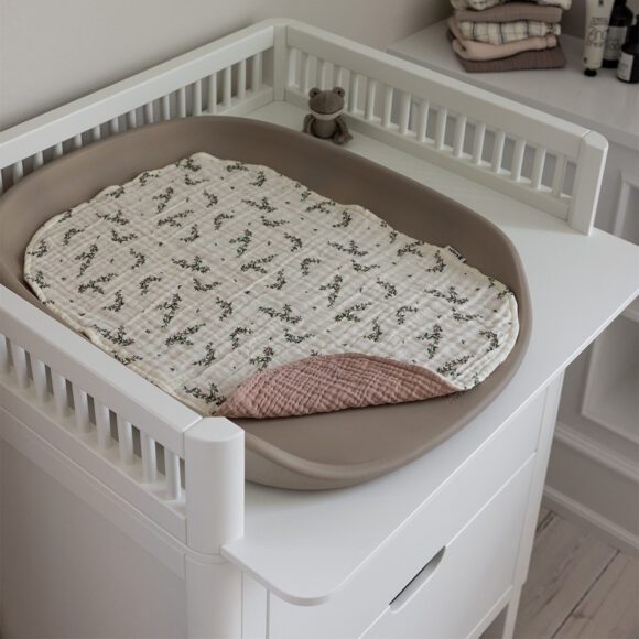 Sebra – Hydrofiele Doeken voor Aankleedkussen 2-pack – Powder Rose