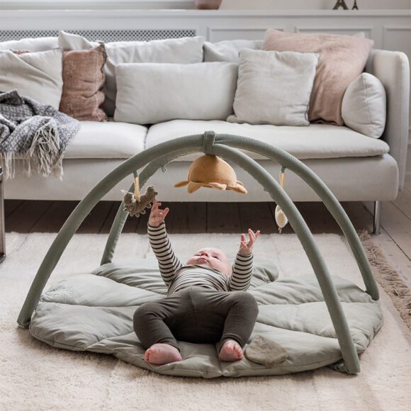 Sebra – Babygym met Speelkleed – Woodland – Ø 95 cm