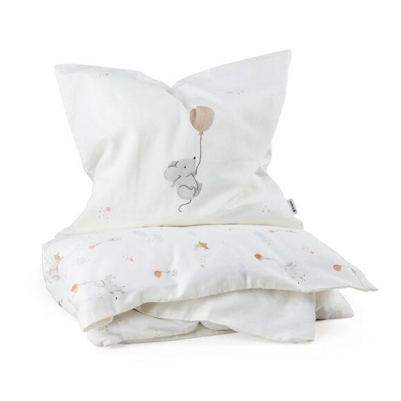 Sebra – Babydekbedovertrek + Kussensloop – 70 x 100 cm – World of Sebra