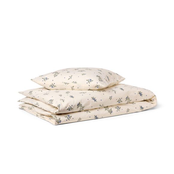 Dear April – Juno Kinderdekbedovertrek + Kussensloop – 100 x 140 cm – Blueberries