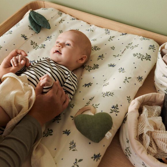 Dear April – Dove Verschoonkussen, Large – Blueberries