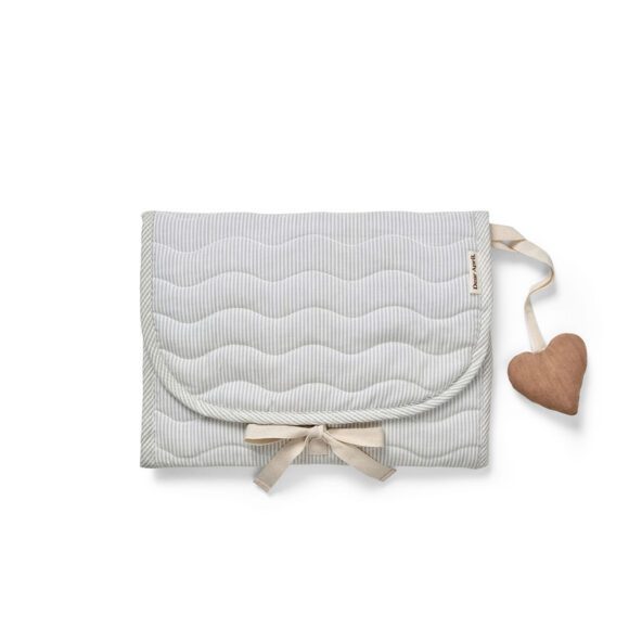 Dear April – River Verschoonmat voor Onderweg – Dew Stripe