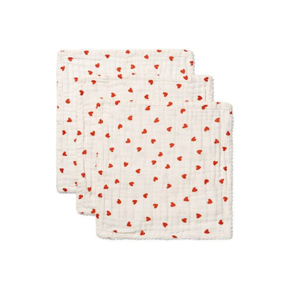 Dear April – Ren Hydrofiele Monddoekjes 3-pack – Little Love