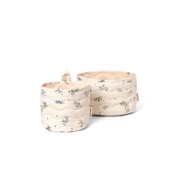 Dear April – Kiki Opbergmandjes 2-pack – Blueberries