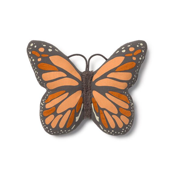 Lorena Canals – Wasbaar Kussen – Butterfly – 42 x 35 cm