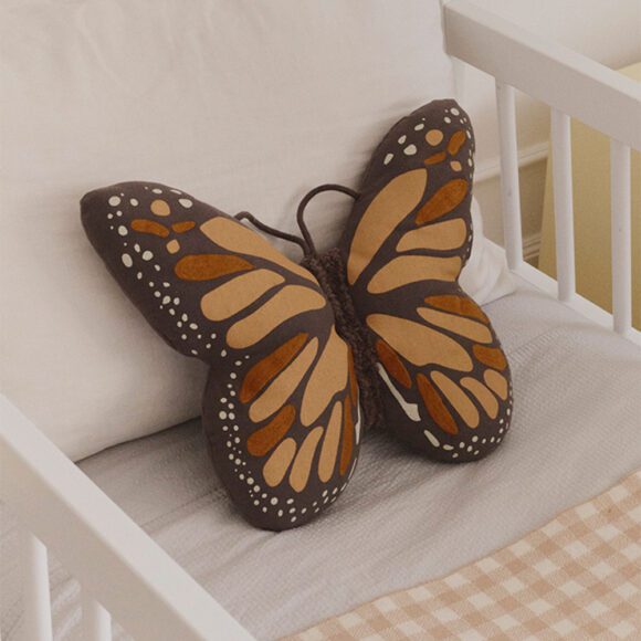 Lorena Canals – Wasbaar Kussen – Butterfly – 42 x 35 cm