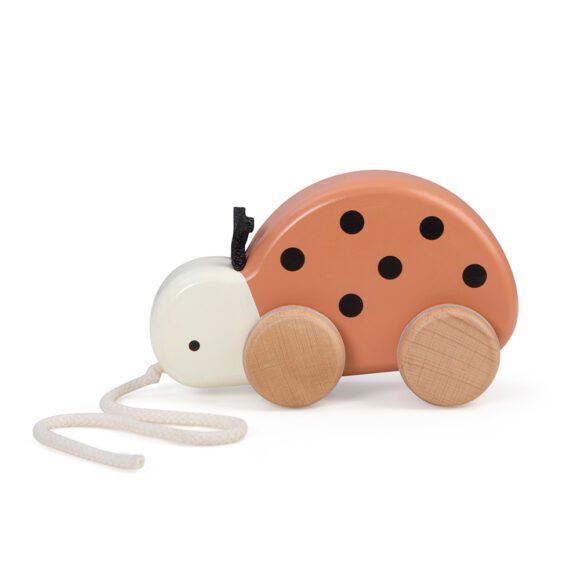 Sebra – Trekspeelgoed van Hout – Luca the Ladybird