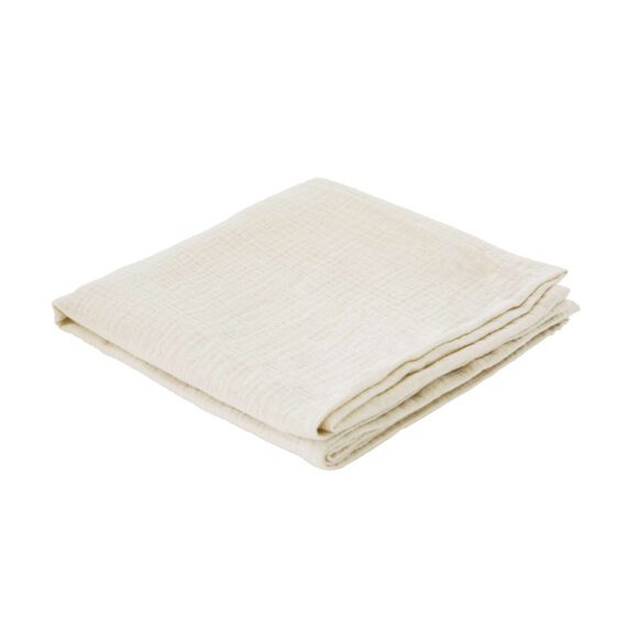 We Are Bitte – Grote Hydrofiele Doek / Swaddle – 110 x 110 cm – Light Sand