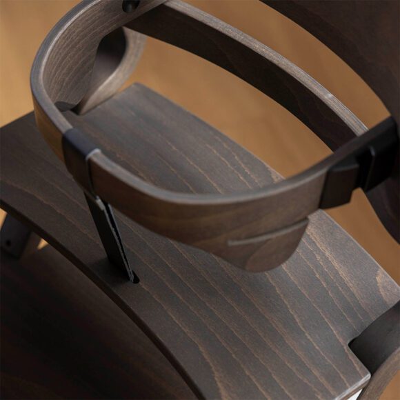 Leander – Veiligheidsbeugel voor Leander Kinderstoel (incl. riem) – Mocca