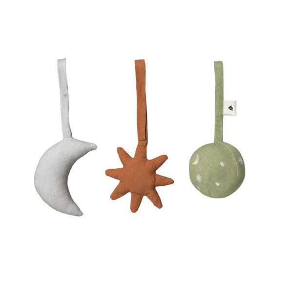 Ferm Living – Skye Babyspeelgoed 3-pack – Tea Green
