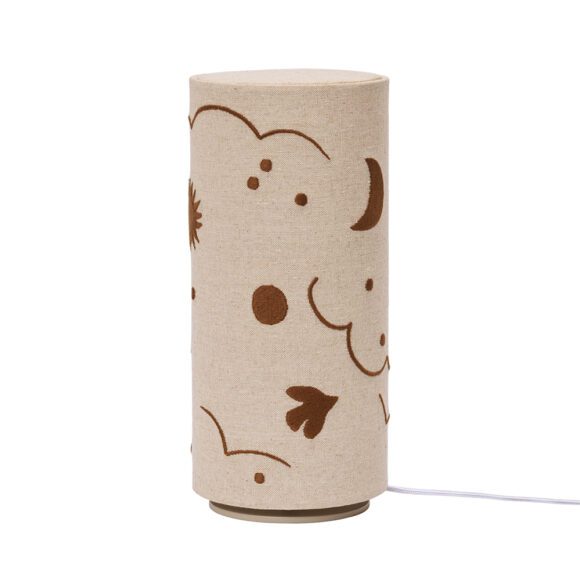 Ferm Living – Skye Nachtlampje – Natural/Bronze