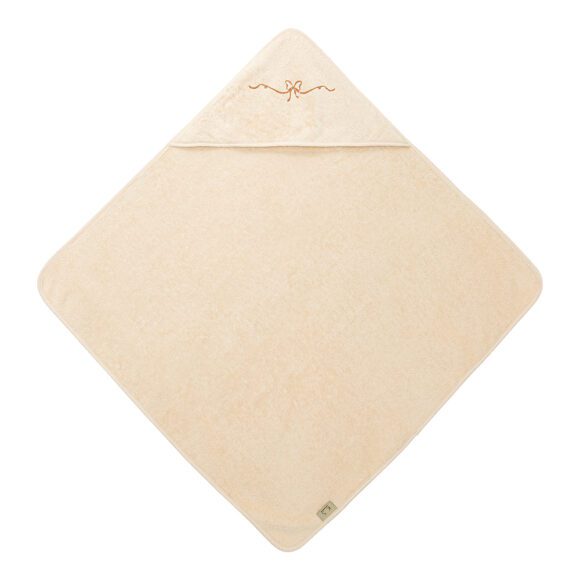 Kas Kopenhagen – Badcape – Bow, Creme