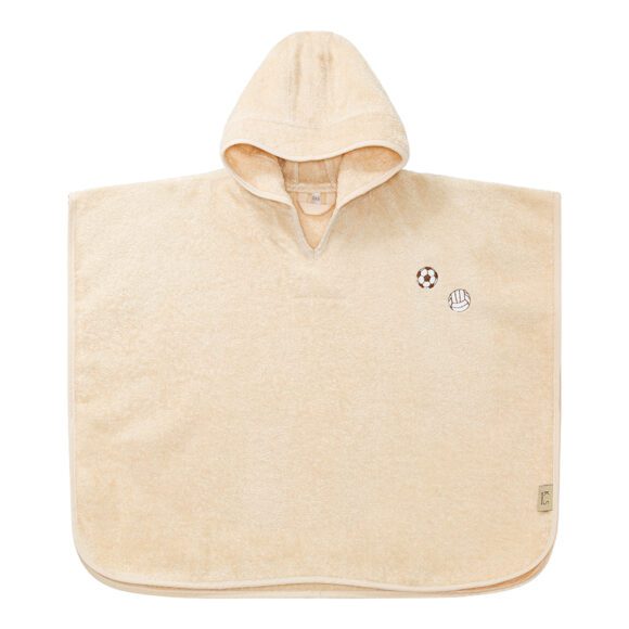 Kas Kopenhagen – Badponcho – 12-18 maanden – Soccer, Creme