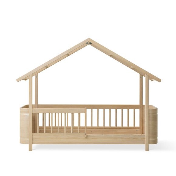 Oliver Furniture – Wood Mini+ House Bed – Eikenhout, 68 x 162 cm