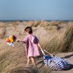 Play&Go Speelgoed opbergtas Noomad outdoor Beach lifestyle in use