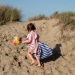 Play&Go Speelgoed opbergtas Noomad outdoor Beach lifestyle in use