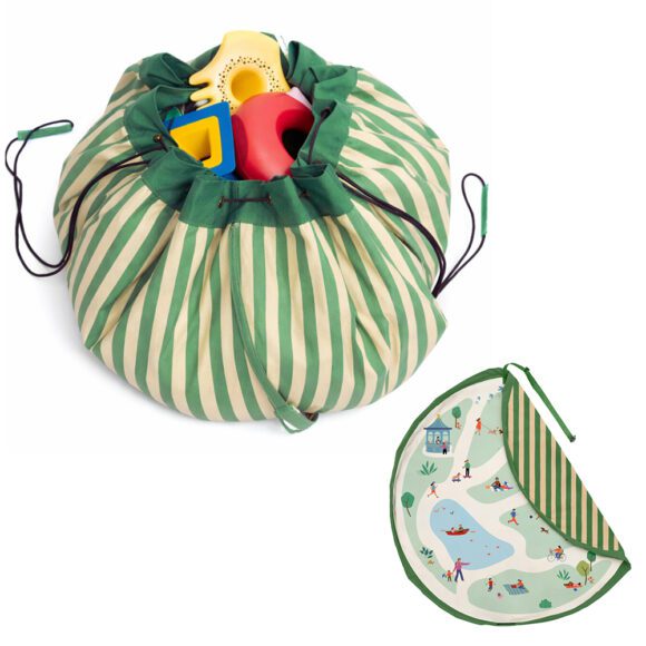 Play&Go – Noomad 2-in-1 Speelkleed & Opbergzak – Outdoor – Parc