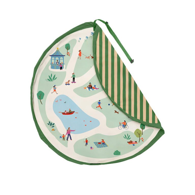 Play&Go Speelgoed opbergtas Noomad outdoor parc packshot half open