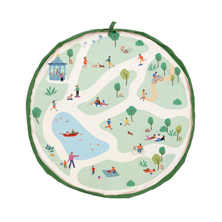 Play&Go Speelgoed opbergtas Noomad outdoor parc packshot open
