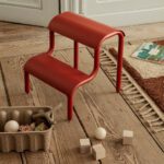 Ferm Living opstapje rood gestyled