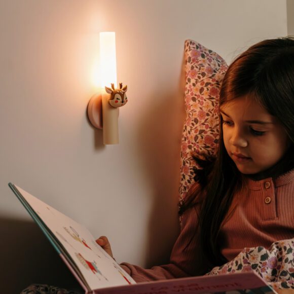 The Zoofamily – 3-in-1 Lampje – Zoo Light – Hertje