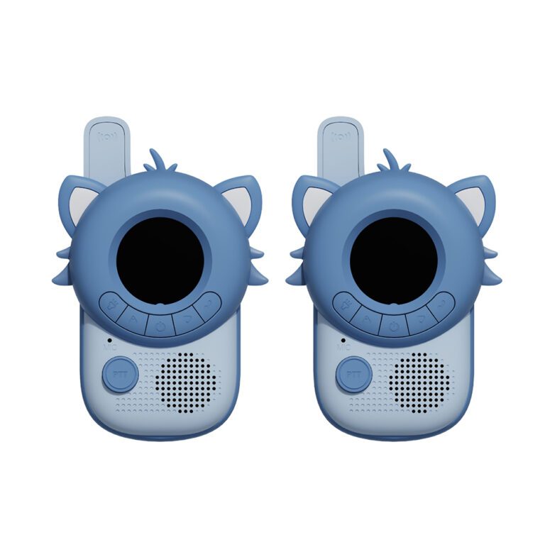 The Zoofamily Walkie Talkies Wasbeer Blauw Packshot