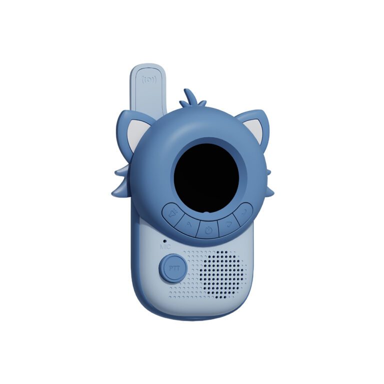 The Zoofamily Kinder Walkie Talkies Wasbeer Blauw Packshot