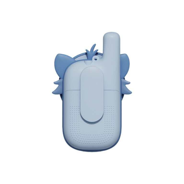 The Zoofamily Kinder Walkie Talkies Wasbeer Blauw Packshot Back