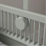 Sebra - Bedhemel- en Mobielhouder van Hout - Mist Green